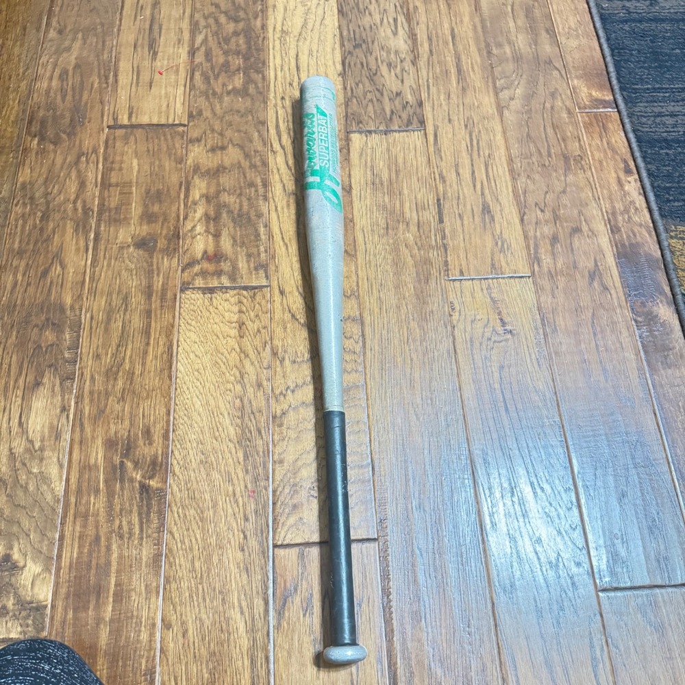 Easton Superbat Vintage Aluminum Softball Bat 33in 28oz USSSA NSPC Silver Green